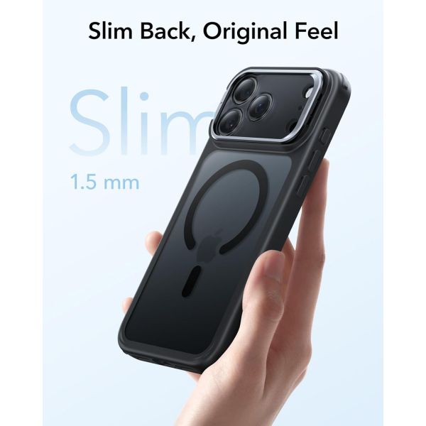 ESR Apple iPhone 17 Pro Standl Klf -Frosted Black 