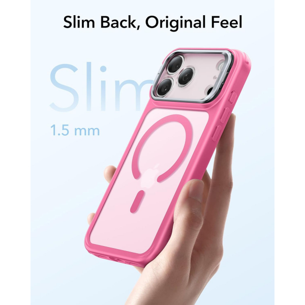 ESR Apple iPhone 17 Pro Standl Klf -Frosted Pink