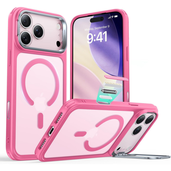 ESR Apple iPhone 17 Pro Standl Klf -Frosted Pink