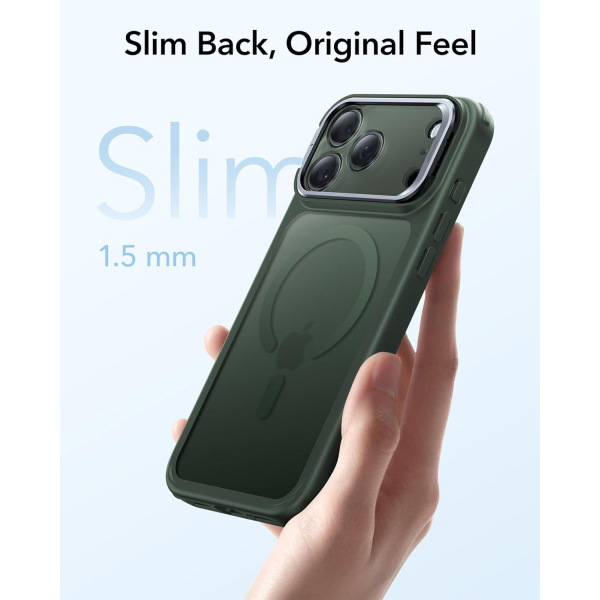 ESR Apple iPhone 17 Pro Standl Klf -Frosted Green