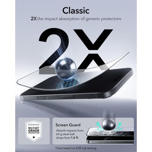 ESR Apple iPhone 17 Ekran Koruyucu (3 Adet)