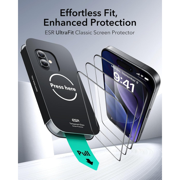 ESR Apple iPhone 17 Ekran Koruyucu (3 Adet)