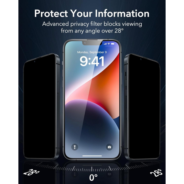 ESR Apple iPhone 16e Privacy Ekran Koruyucu
