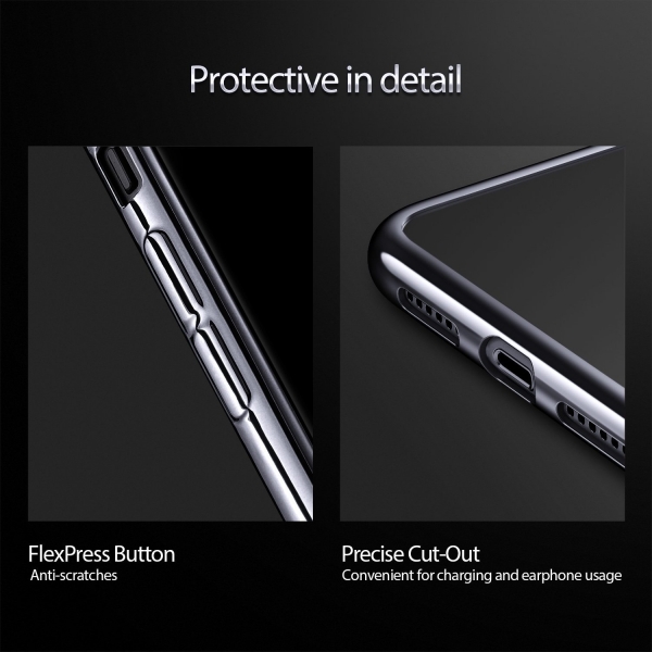 ESR Apple iPhone X Crystal K�l�f-Black
