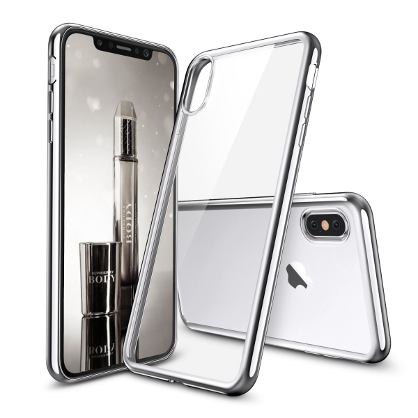 ESR Apple iPhone X Crystal K�l�f-Silver