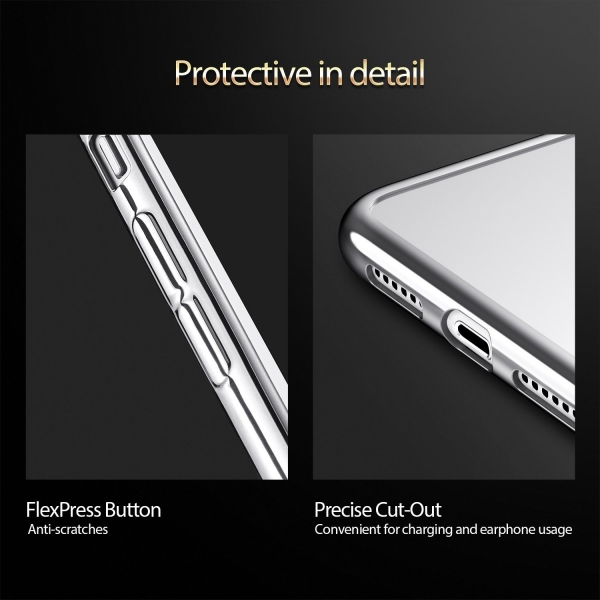 ESR Apple iPhone X Crystal K�l�f-Silver
