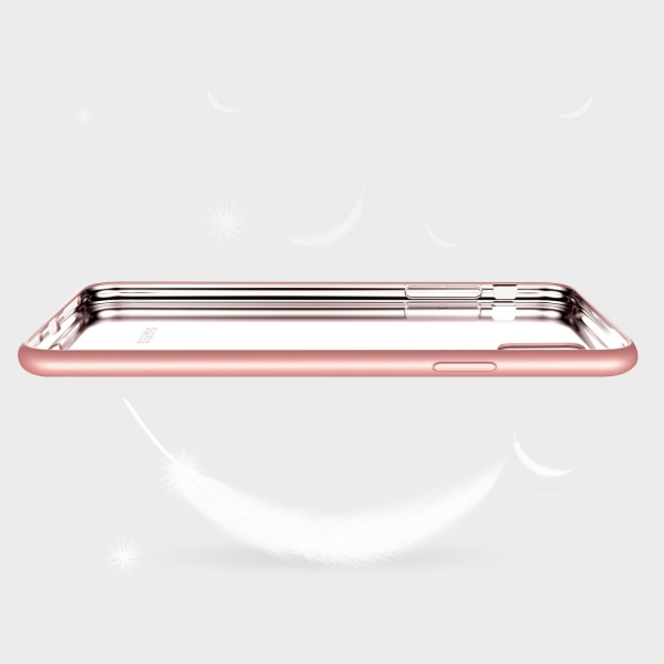 ESR Apple iPhone X Mat Soft Klf-Rose Gold