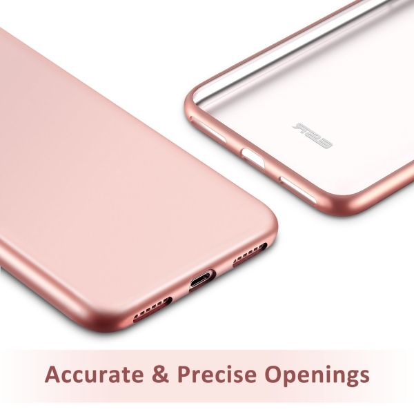 ESR Apple iPhone X Mat Soft Klf-Rose Gold