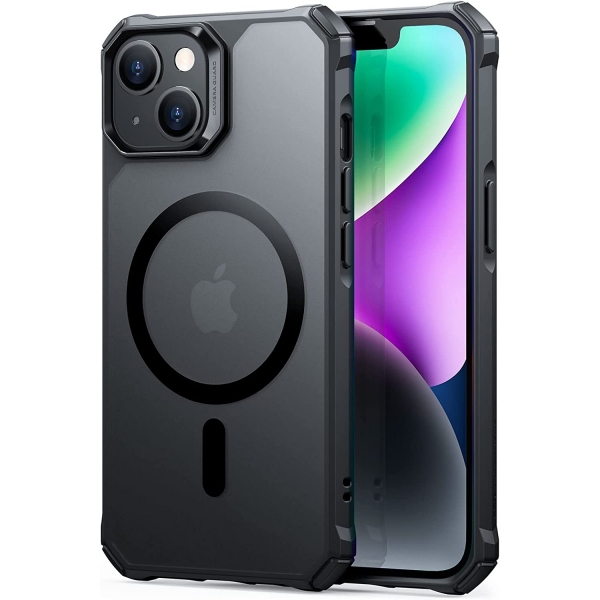 ESR Armor Serisi iPhone 14 Manyetik Klf-Frosted Black