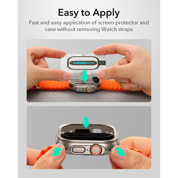 ESR Apple Watch Ultra 2 49mm Bumper Klf-Titanium