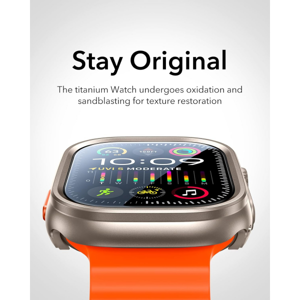ESR Apple Watch Ultra 2 49mm Bumper Klf-Titanium