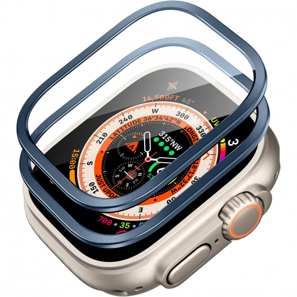 ESR Armorite Apple Watch Ultra 2 Ekran Koruyucu (49mm)(2 Adet)-Blue