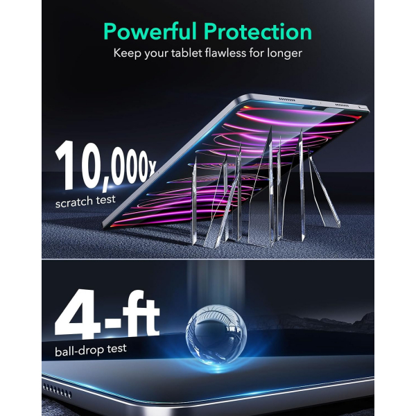 ESR Armorite iPad Pro Ekran Koruyucu (12.9 in)(2 Adet)