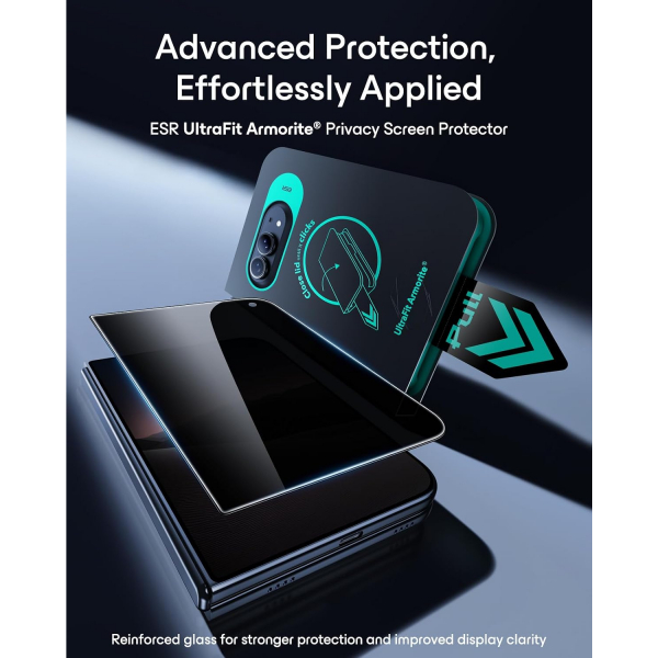 ESR Armorite iPhone Duo Gizlilik Ekran Koruyucu