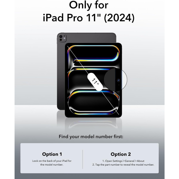 ESR Ascend iPad Pro M4 Klavyeli Klf (11 in)(5.Nesil)