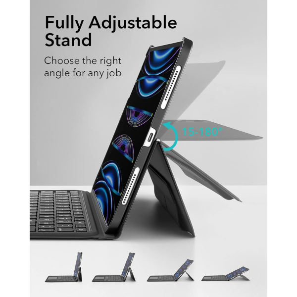 ESR Ascend iPad Pro Klavyeli Klf (12.9 in)