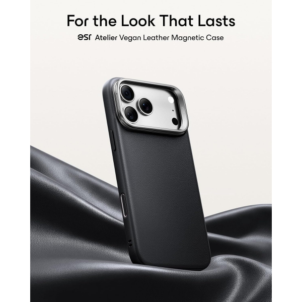 ESR Atelier Flex iPhone 18 Pro Standl� K�l�f -Black
