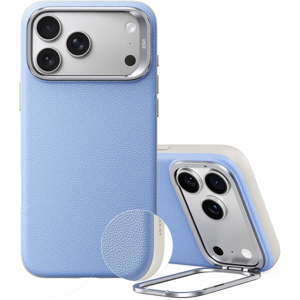 ESR Atelier Flex iPhone 18 Pro Standl� K�l�f -Blue