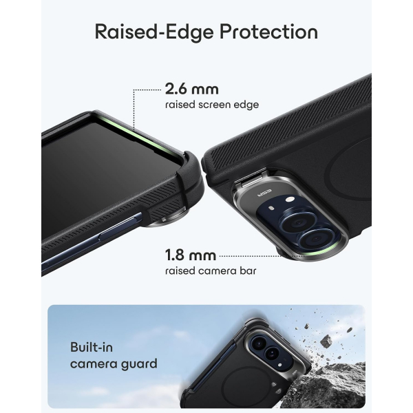 ESR Cyber Tough iPhone Duo Standl� K�l�f 