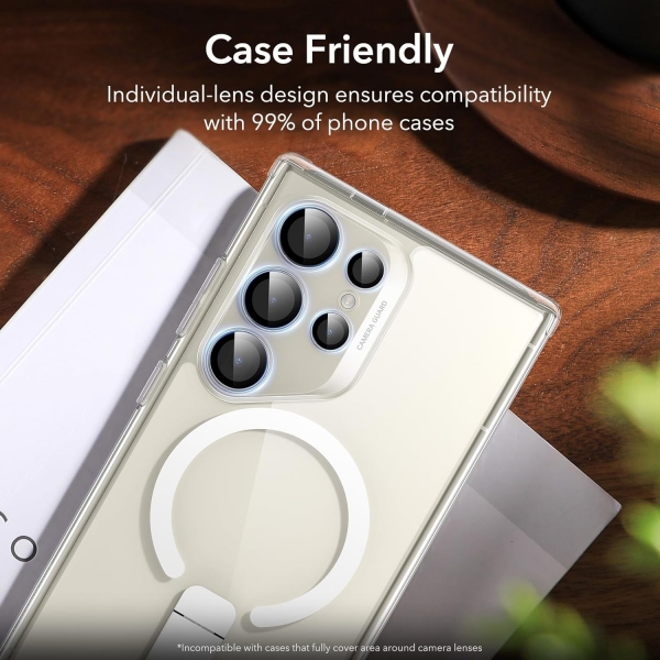 ESR Galaxy S24 Ultra Cam Kamera Lens Koruyucu-Clear