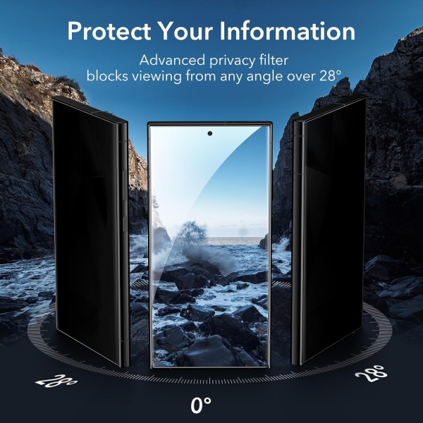 ESR Galaxy S24 Ultra Privacy Ekran Koruyucu