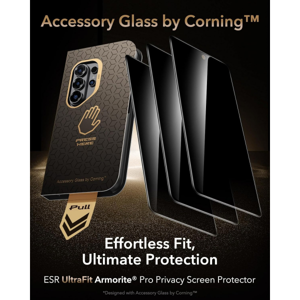 ESR Armorite Pro Galaxy S26 Ultra Gizli Koruma (3 Adet)