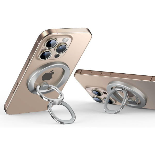 ESR HaloLock MagSafe Telefon Tutucu-Natural Titanium