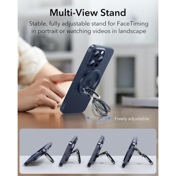 ESR HaloLock MagSafe Telefon Tutucu-Blue Titanium