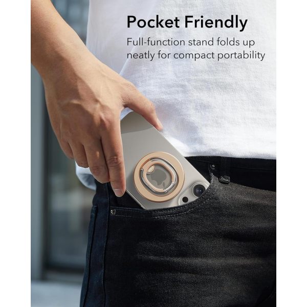 ESR HaloLock MagSafe Telefon Tutucu-Desert Titanium