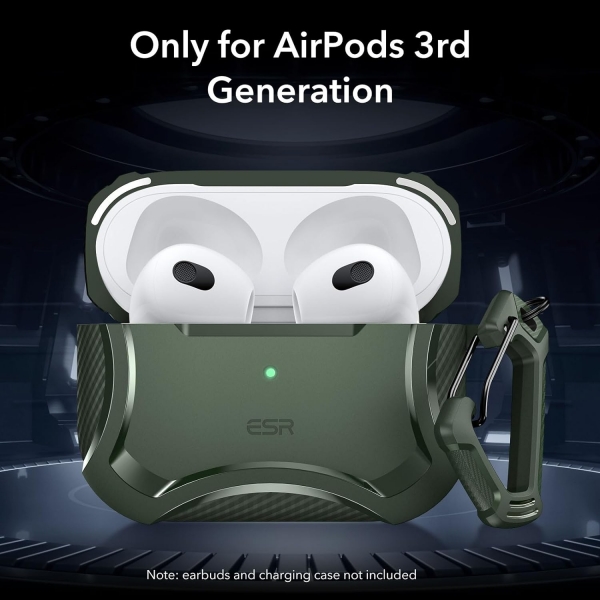 ESR HaloLock Serisi AirPods 3.Nesil Klf -Green