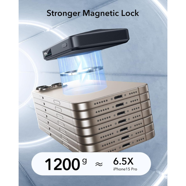 ESR KickStandl MagSafe Kablosuz arj Aleti-Black