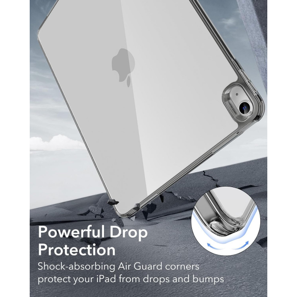 ESR Hybrid iPad Pro effaf Klf(11 in)(5.Nesil)-Clear Black