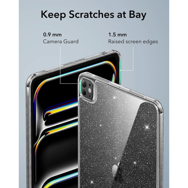 ESR Hybrid iPad Pro �effaf K�l�f(11 in�)(5.Nesil)-Clear Shimmer