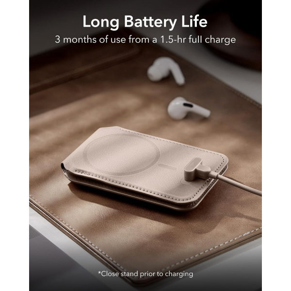 ESR MagSafe Geo iPhone Czdan Stand-Desert Titanium