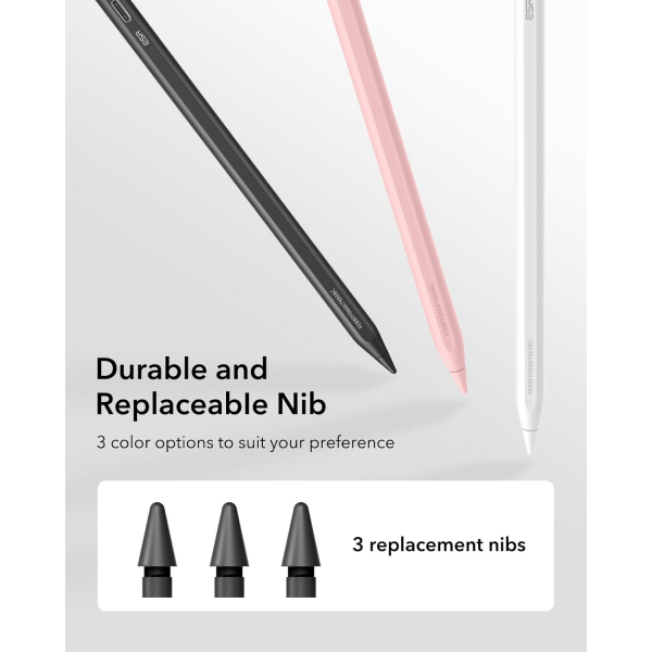 ESR Findmy iPad Uyumlu Stylus Kalem-Black