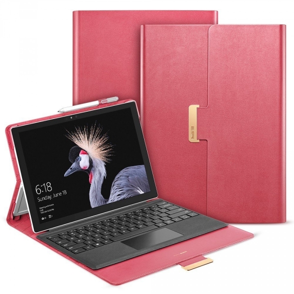 ESR Microsoft Surface Pro 4 Intelligent Seri Stand Klf-Rosy Red