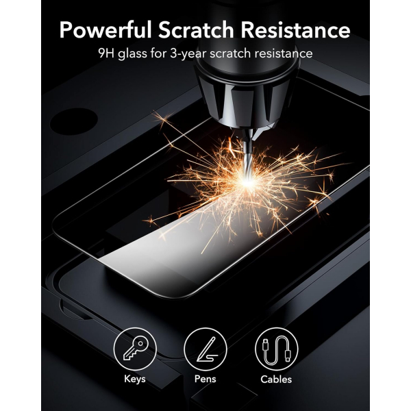 ESR Apple iPhone 16/15 Privacy Ekran Koruyucu (3 Adet)