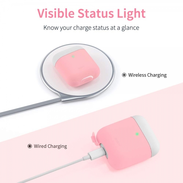 ESR Apple AirPods Silikon Klf-Pink