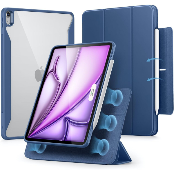 ESR Rebound 360 iPad Air Manyetik Klf(13 in)-Blue