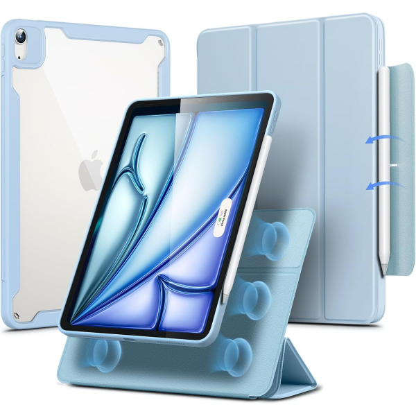 ESR Rebound 360 iPad Air 6.Nesil Manyetik Klf(11 in)-Blue