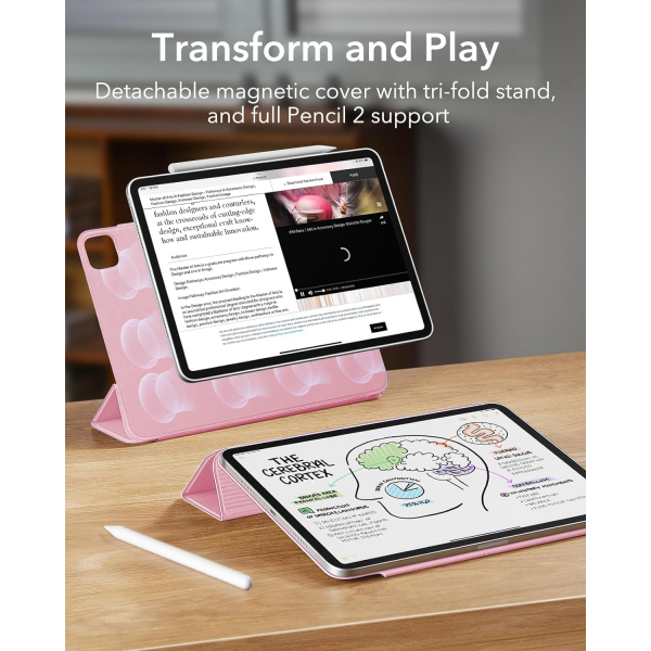 ESR Rebound iPad Air Manyetik Klf (13 in)-Pink