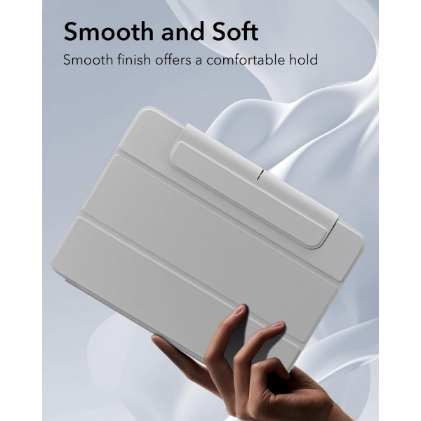 ESR Rebound 360 iPad Pro 5.Nesil Manyetik Klf(11 in)-Silver Gray