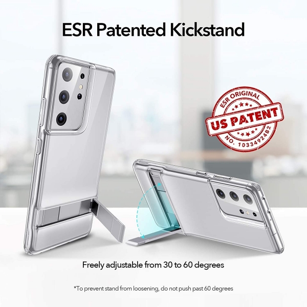 ESR Samsung Galaxy S21 Ultra Kickstand Klf-Clear