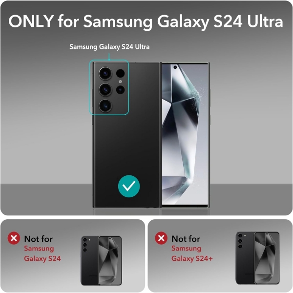 ESR Samsung Galaxy S24 Ultra Klf-Black