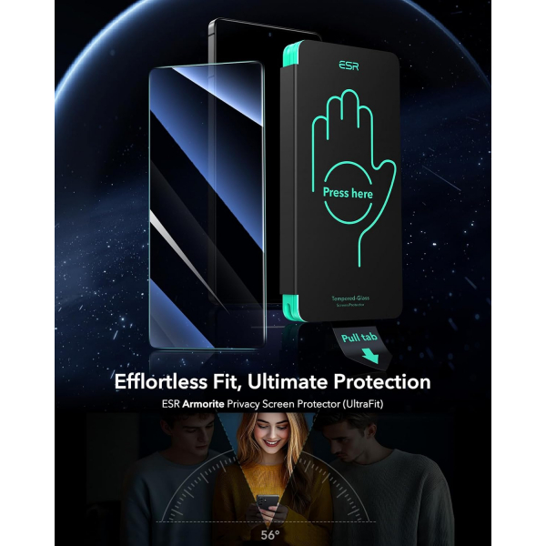 ESR Samsung Galaxy S25 Ultra Privacy Ekran Koruyucu