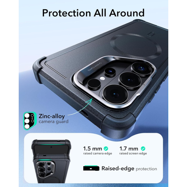 ESR Samsung Galaxy S26 Cyber Tough Magnetic K�l�f-Black