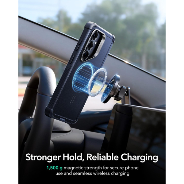 ESR Samsung Galaxy S26 Cyber Tough Magnetic K�l�f-Navy Blue