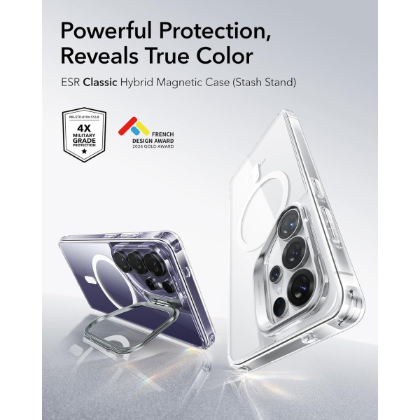 ESR Samsung Galaxy S26 Standl� K�l�f-Clear