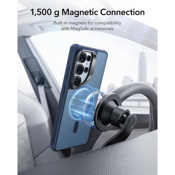 ESR Samsung Galaxy S26 Ultra Standl� K�l�f-Navy Blue