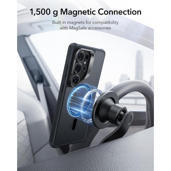 ESR Samsung Galaxy S26 Ultra Standl� K�l�f-Frosted Black